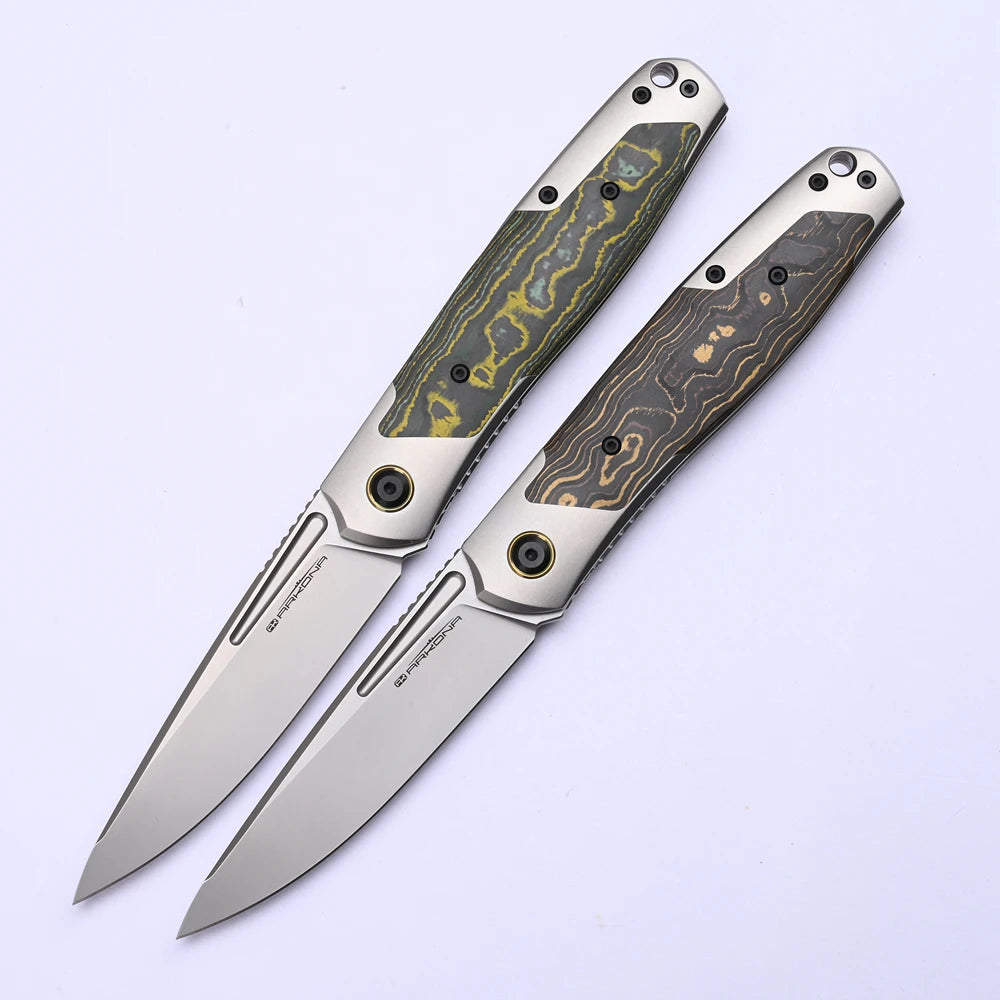 ARKONA M390 Titanium Alloy Professional Woodworking Knife