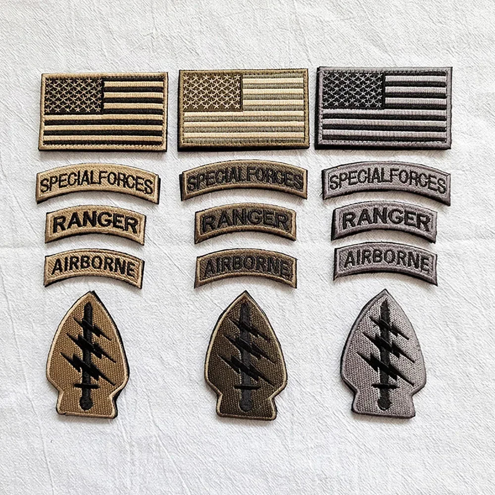 Washable Special Forces Morale Insignia Appliques