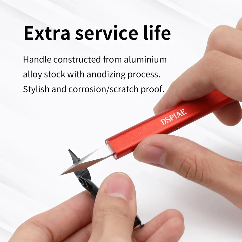 Industrial 440 Stainless Steel Wide Mouth Pushknife