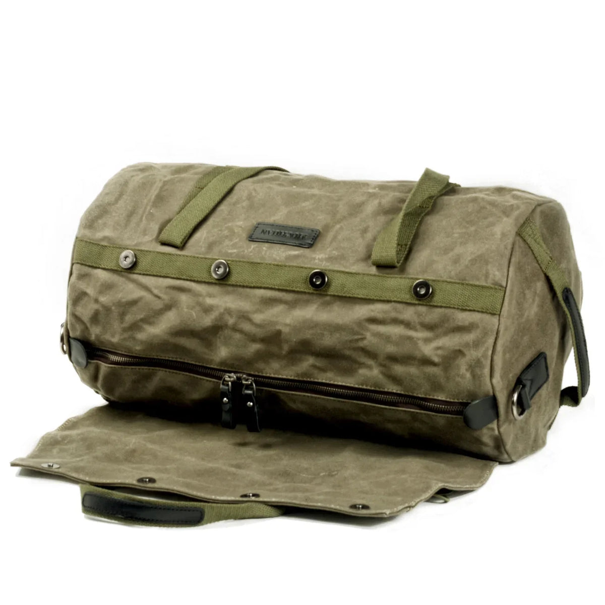 Vintage Motorcycle Rear Canvas Touring Luggage Saddlebags