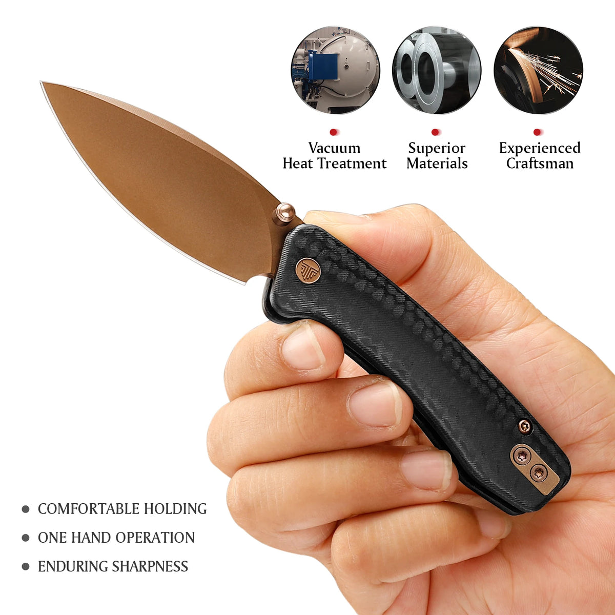 TRIVISA Koala Professional N690 Steel Pocketknife