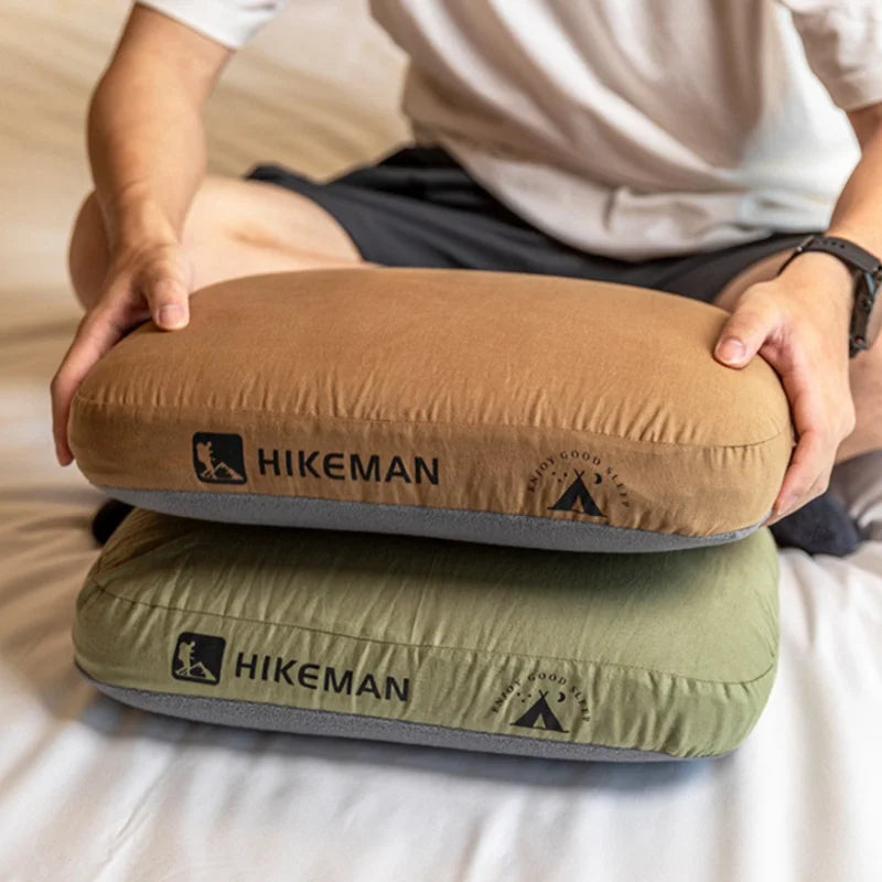 Comfortable Cotton Camping Pillow Outdoor Adventure