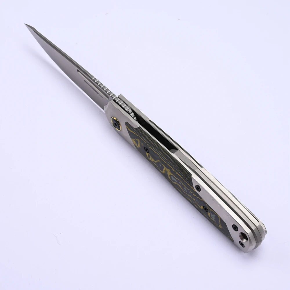 ARKONA M390 Titanium Alloy Professional Woodworking Knife
