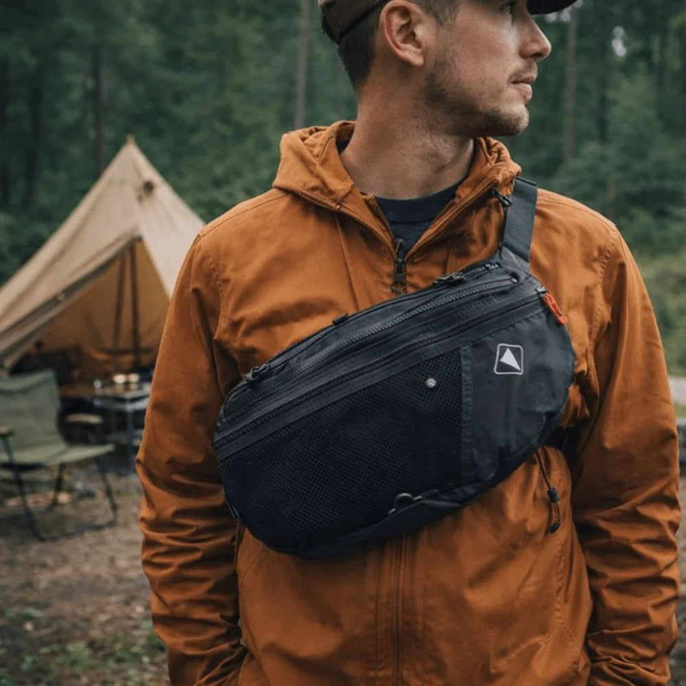Large Capacity Adjustable Nylon Crossbody Messenger Bag