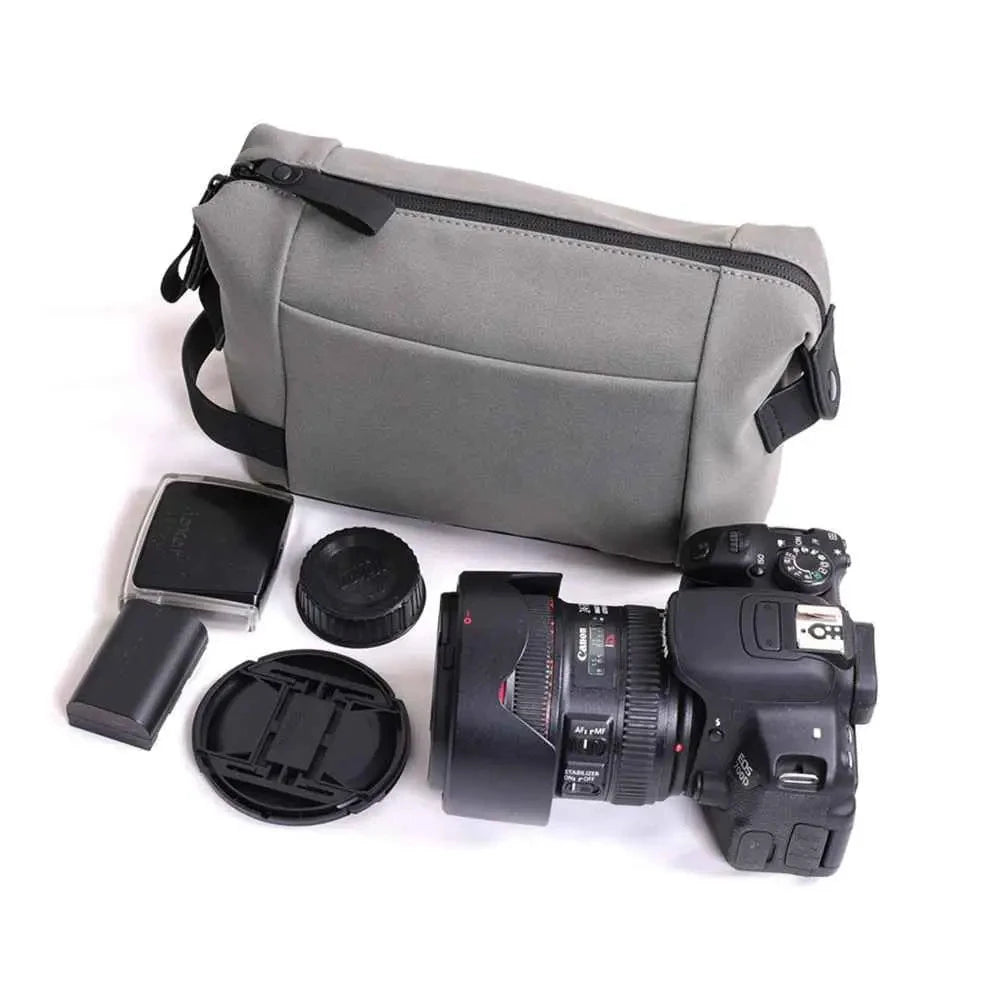 Professional Artificial Leather DSLR Camera Carrier Bag