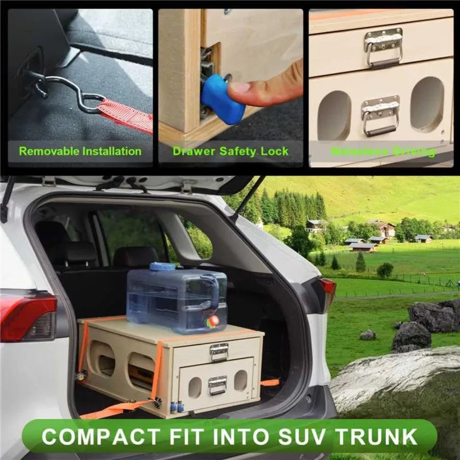 Overland Slide-Out All-In-One Camp Kitchen System