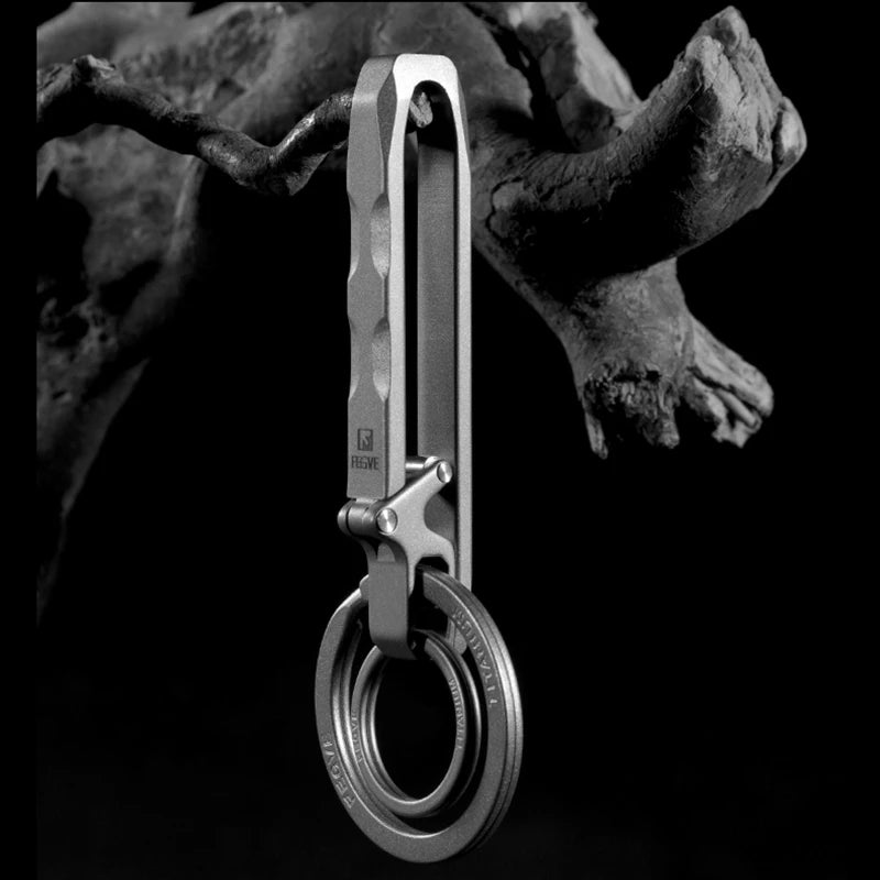 Titanium Alloy Quick Release Keychain Accessories
