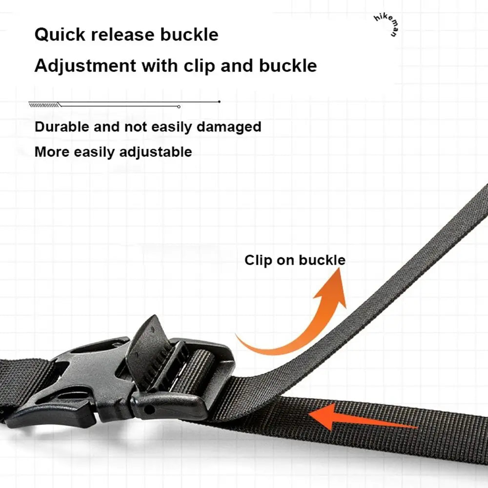 Versatile Adjustable Nylon Outdoor Equipment Straps