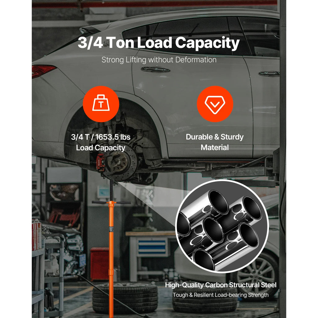 3/4-Ton Heavy-Duty Underhoist Automotive Support Stand