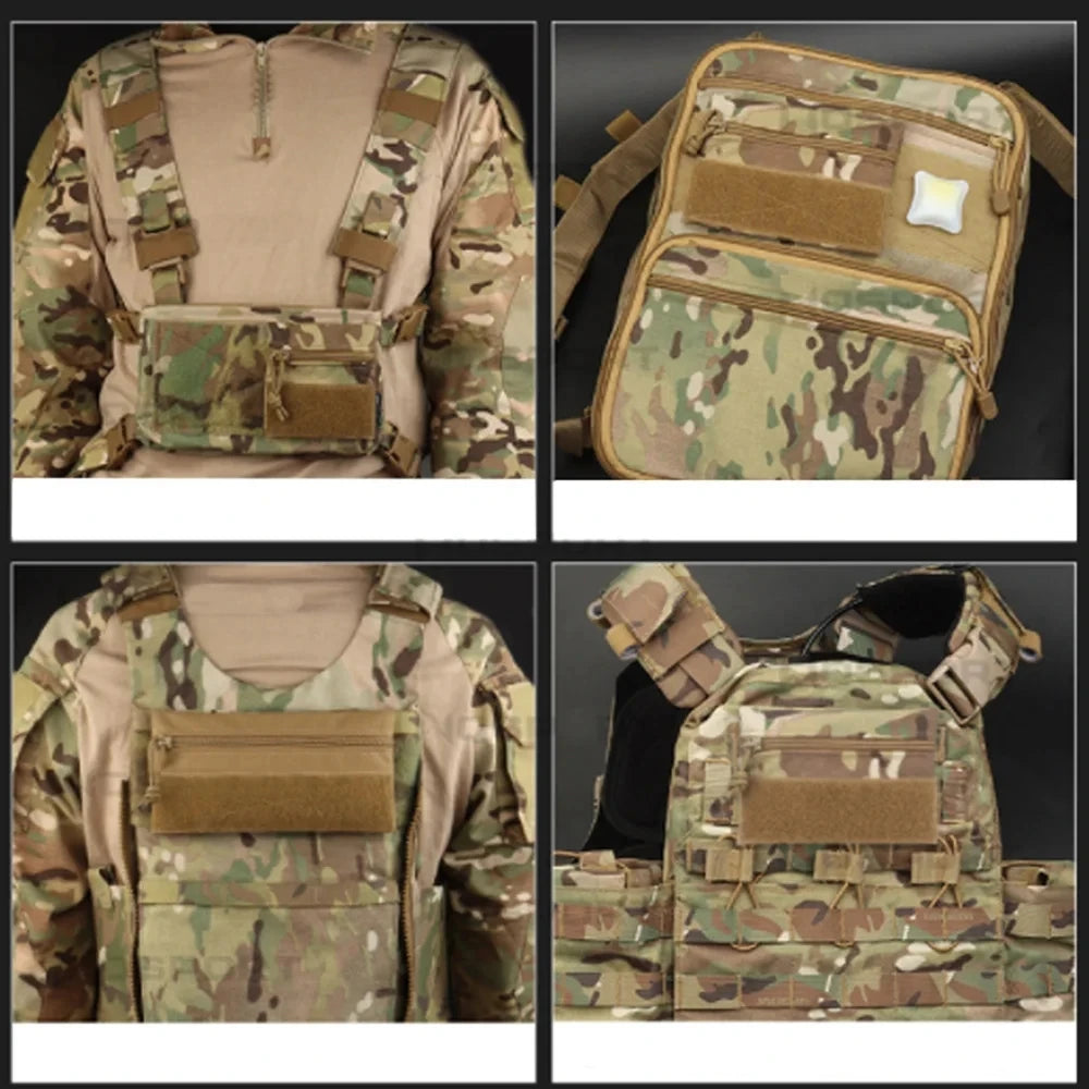 Tactical Micro Candy Pouch Hunting Vest Rig Storage Bag