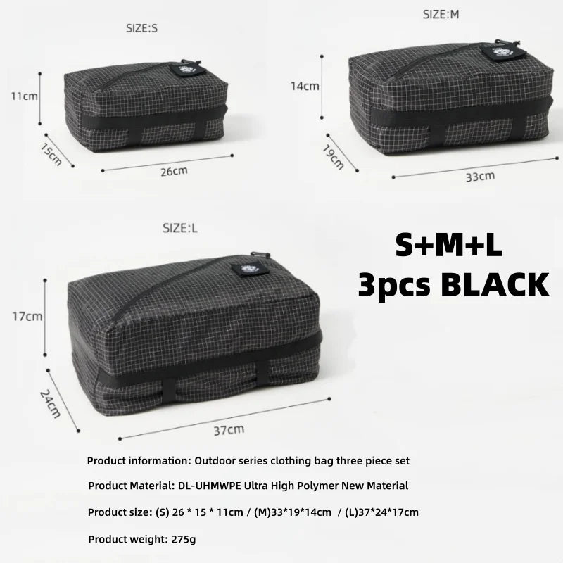 Portable Foldable Outdoor Clothing Storage Organizer