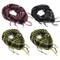 ExtraLarge CottonLinen Outdoor Hiking Scarf 100x100cm