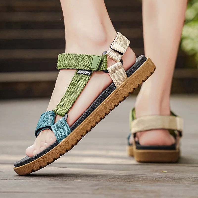 Men's Lightweight Breathable Anti-Slip Beach Walking Sandals