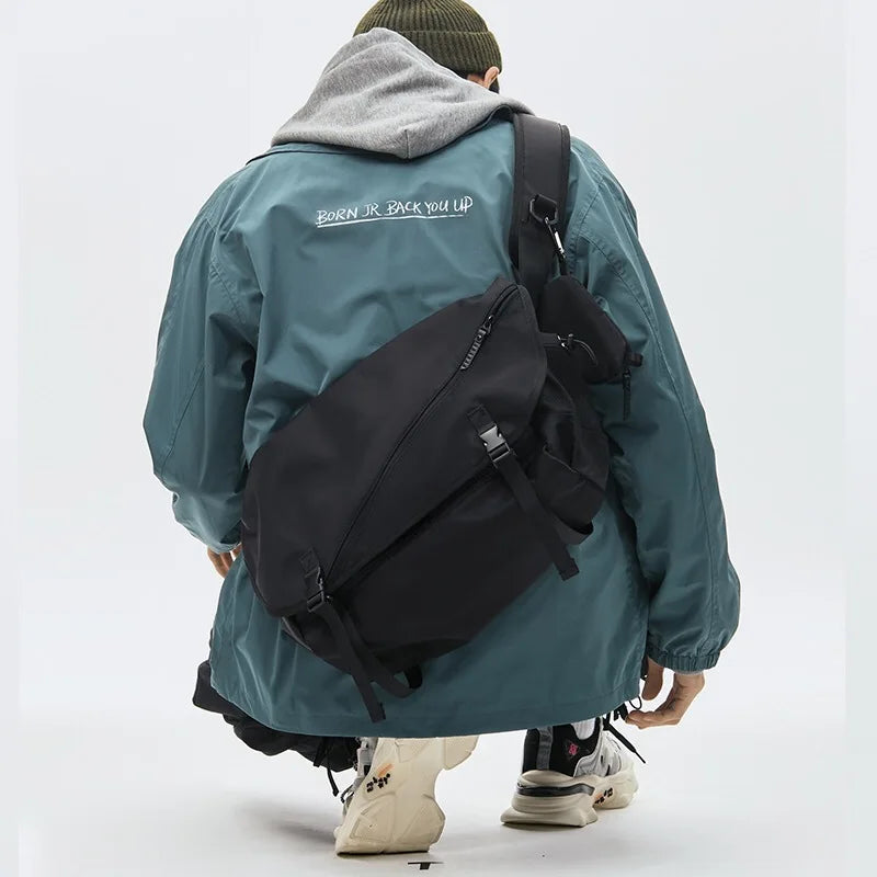Men's Multifunctional Oxford Nylon Shoulder Messenger Bagging