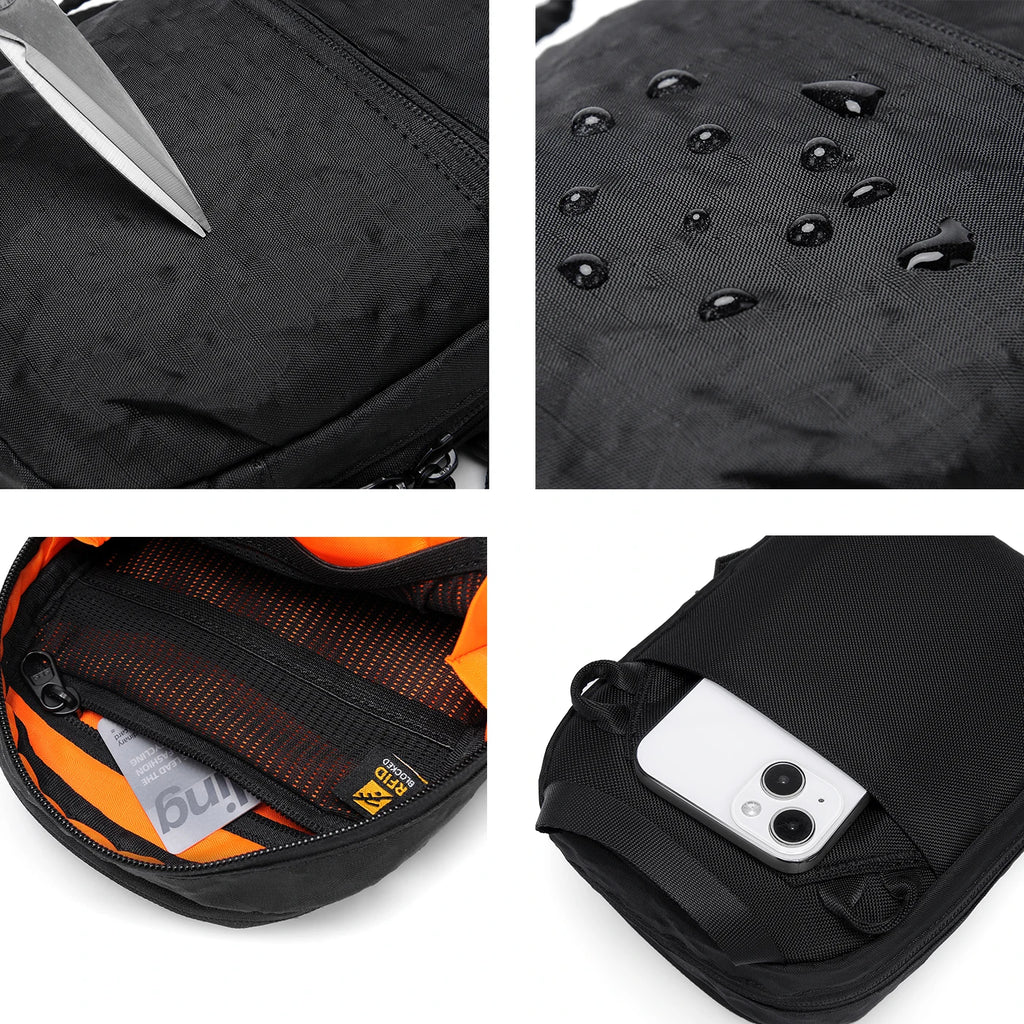Waterproof RFID Blocking Crossbody Shoulder Messenger Bag
