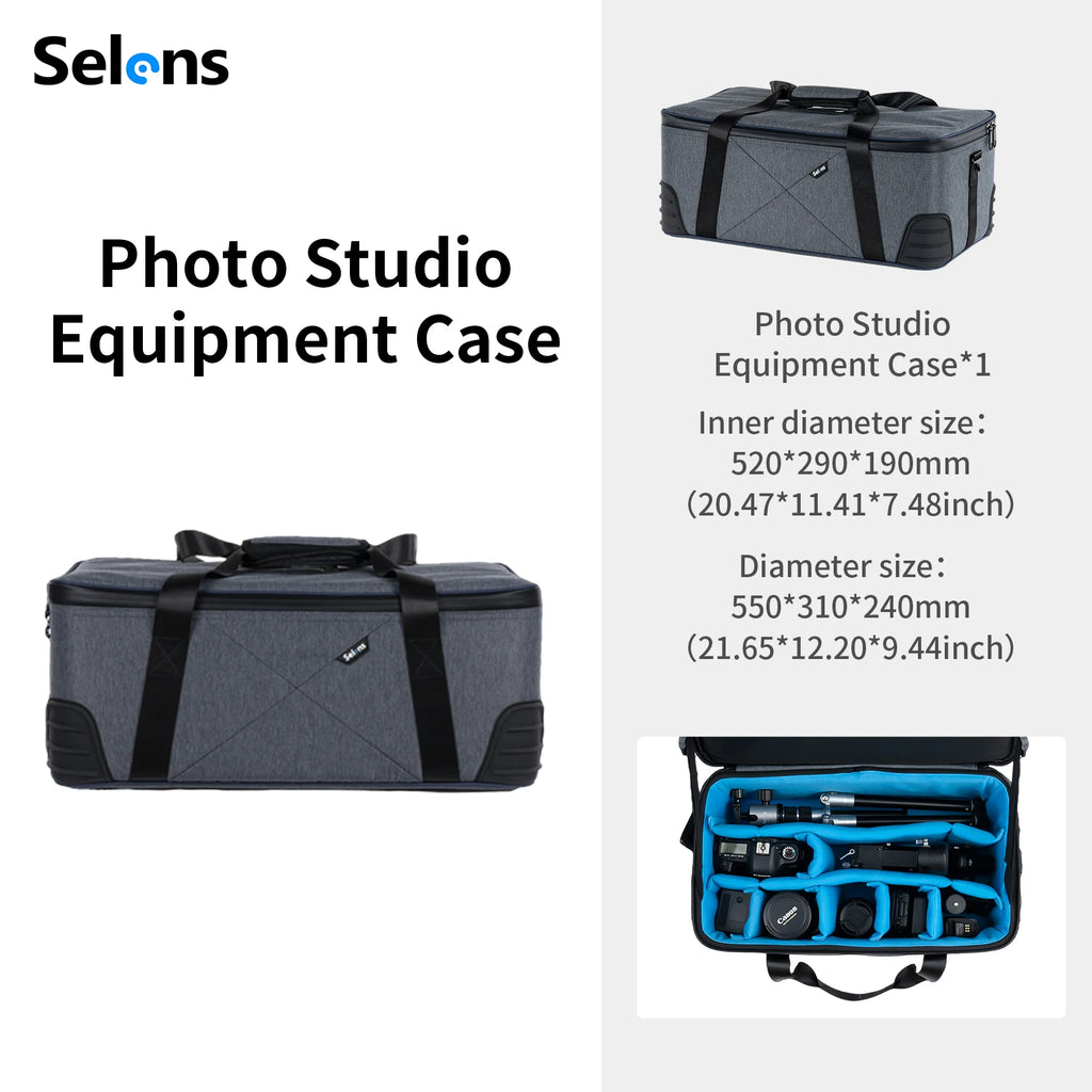 Professional Camera Lens Storage Organizer Carrying Case