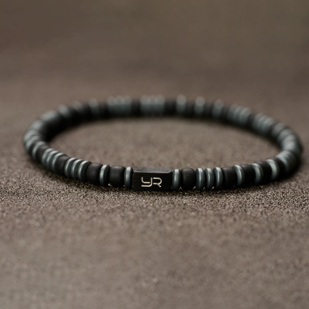 Nightstalker Men's Black 4mm Titanium-Steel Bracelet