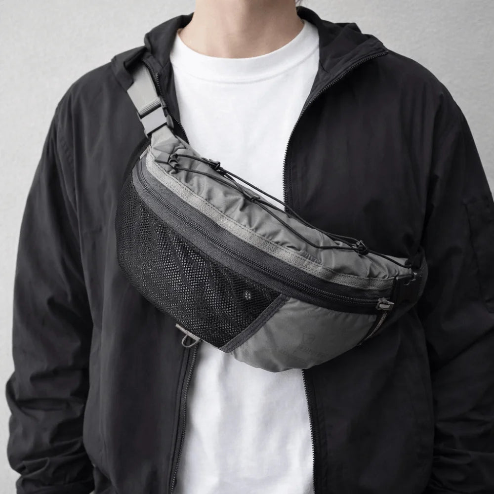 Large Capacity Adjustable Nylon Crossbody Messenger Bag