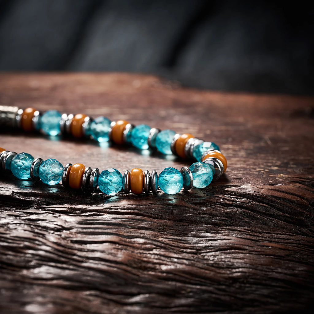 Vintage Summertime Titanium Steel Beaded Bracelets