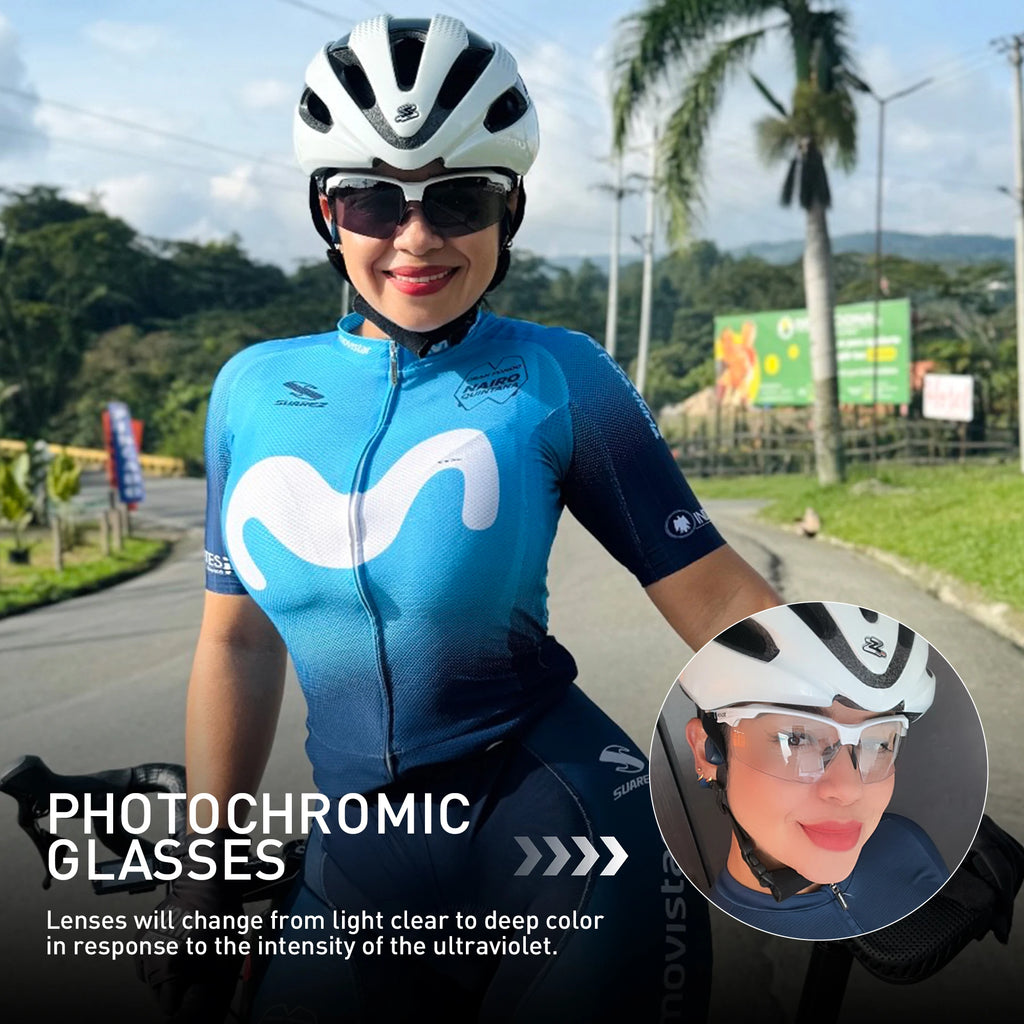 SCVCN Photochromic Polarized Tactical Safety Glasses