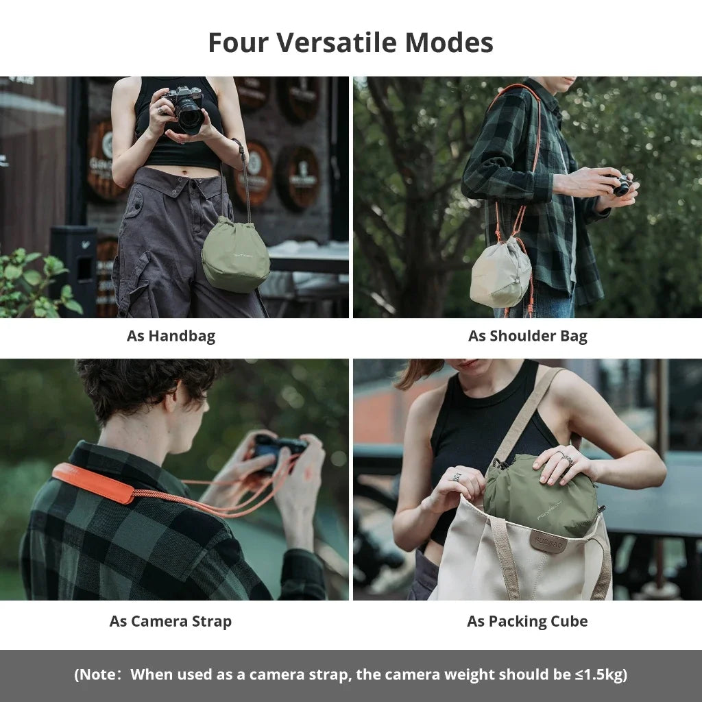 PGYTECH OneGo Camera Photography Drawstring Bag Ivory