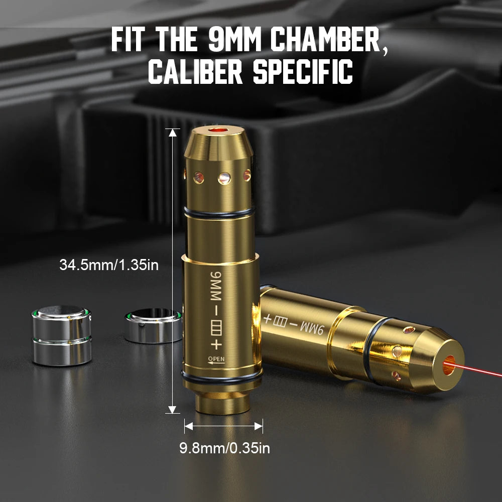 9mm Laser Training Cartridge Marksmanship Simulator