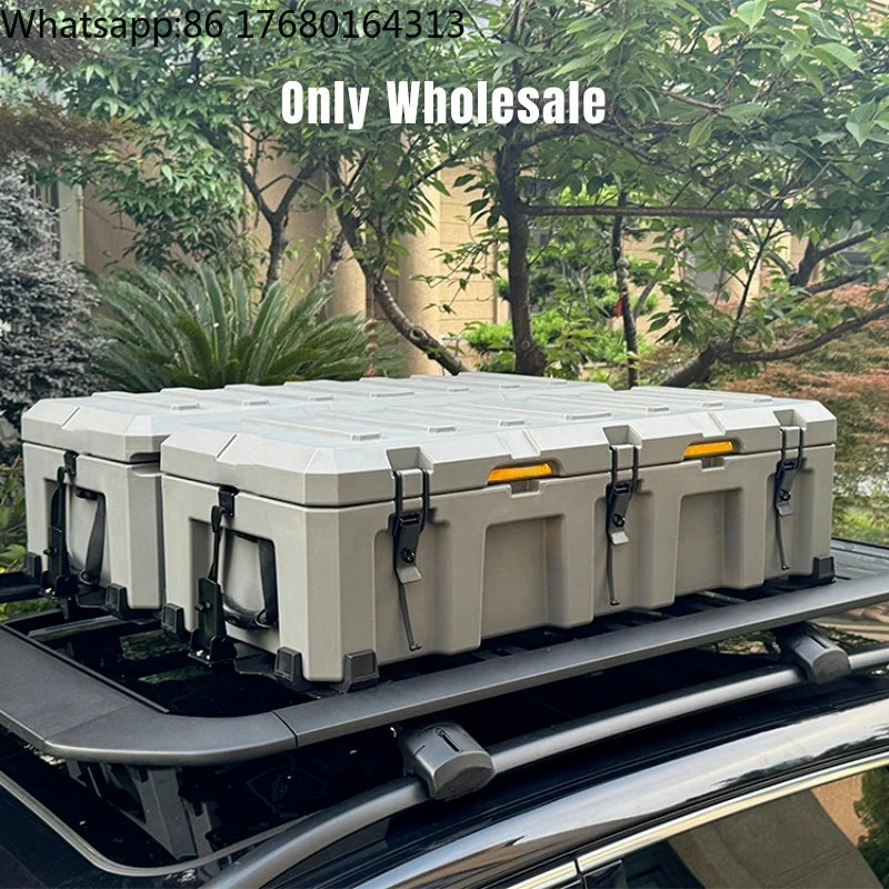 Expedition Waterproof Plastic Roof Storage Toolbox