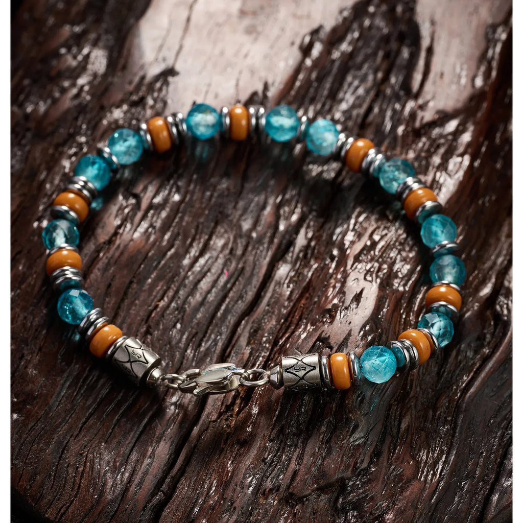 Vintage Summertime Titanium Steel Beaded Bracelets