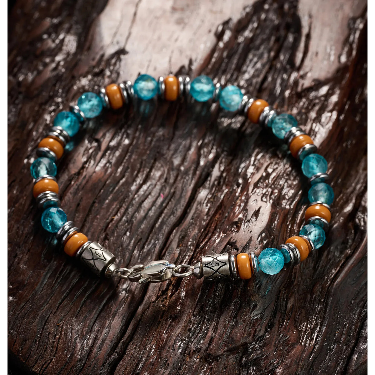 Vintage Summertime Titanium Steel Beaded Bracelets