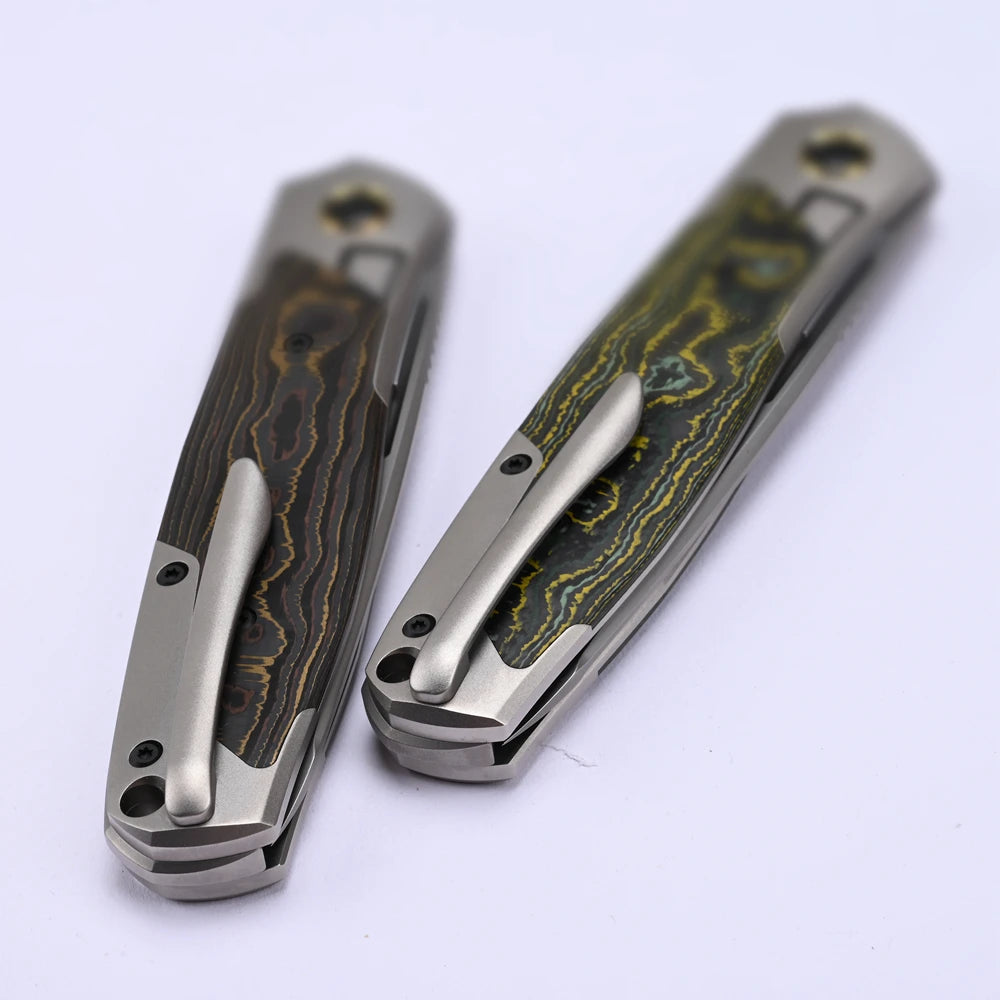 ARKONA M390 Titanium Alloy Professional Woodworking Knife