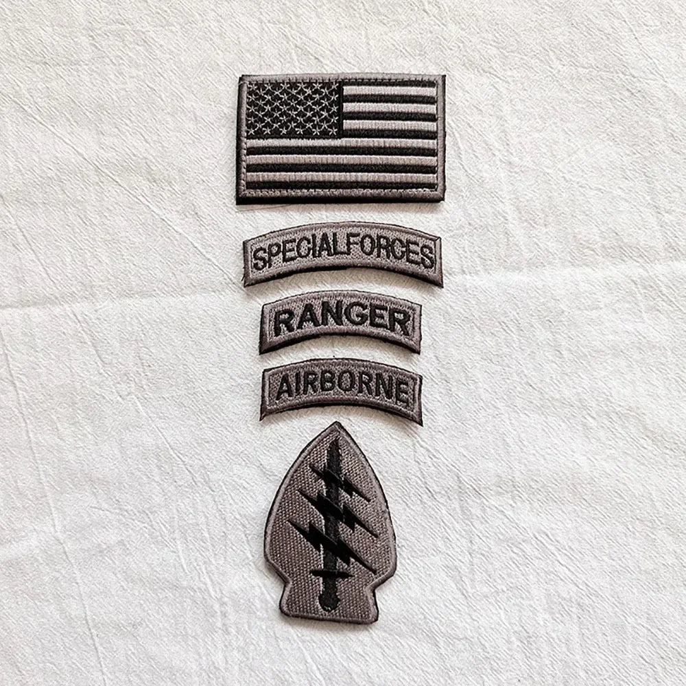 Washable Special Forces Morale Insignia Appliques