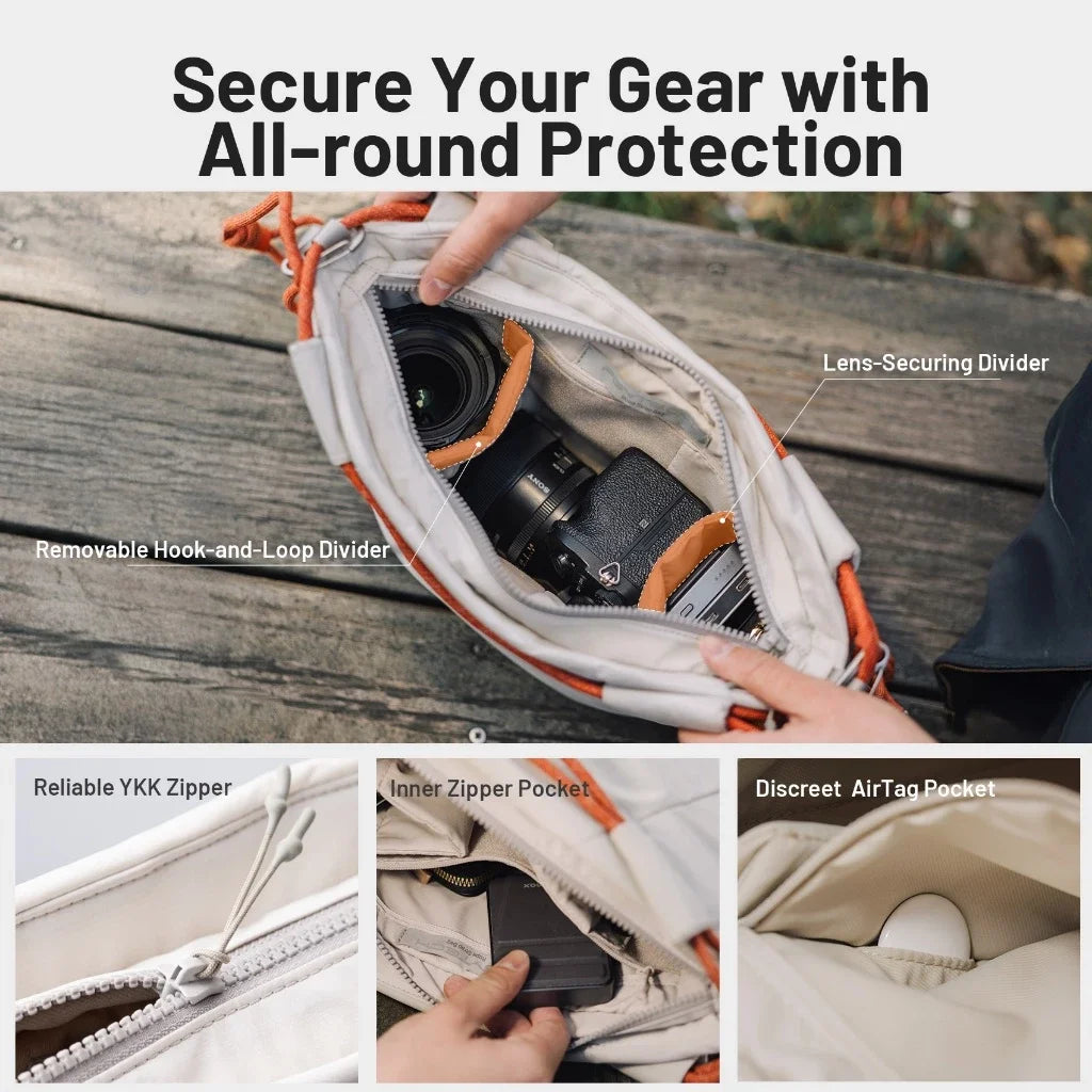 PGYTECH OneGo Adjustable Rope Strap CameraCrossbody Bag