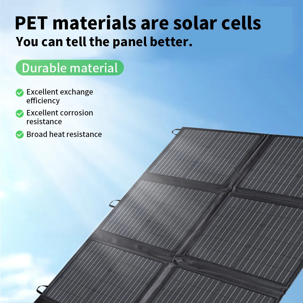 Portable Foldable Solar Panels 120W 200W 300W 400W Waterproof Outdoor