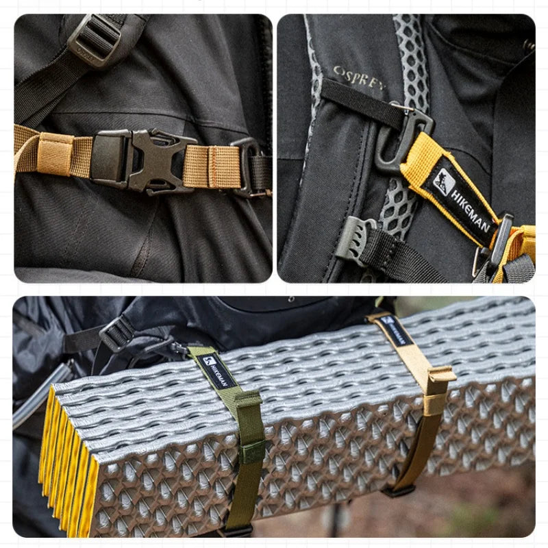 HIKEMAN Adjustable Camping Luggage Strap Backpacking