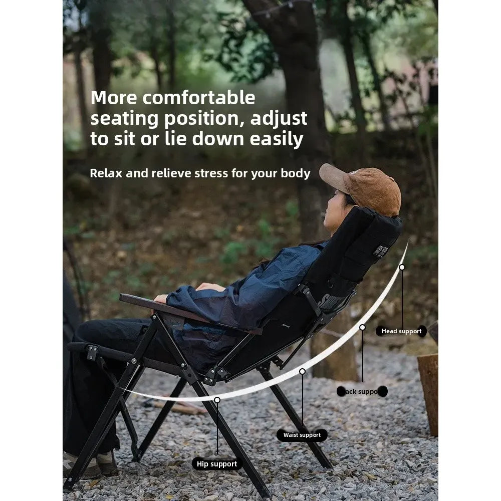 Lightweight Aluminum High Back Camping Chair