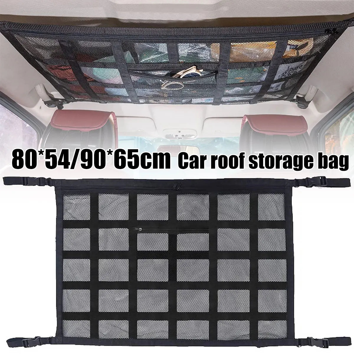 Car Ceiling Cargo Net UltraMultipurpose Load Capacity