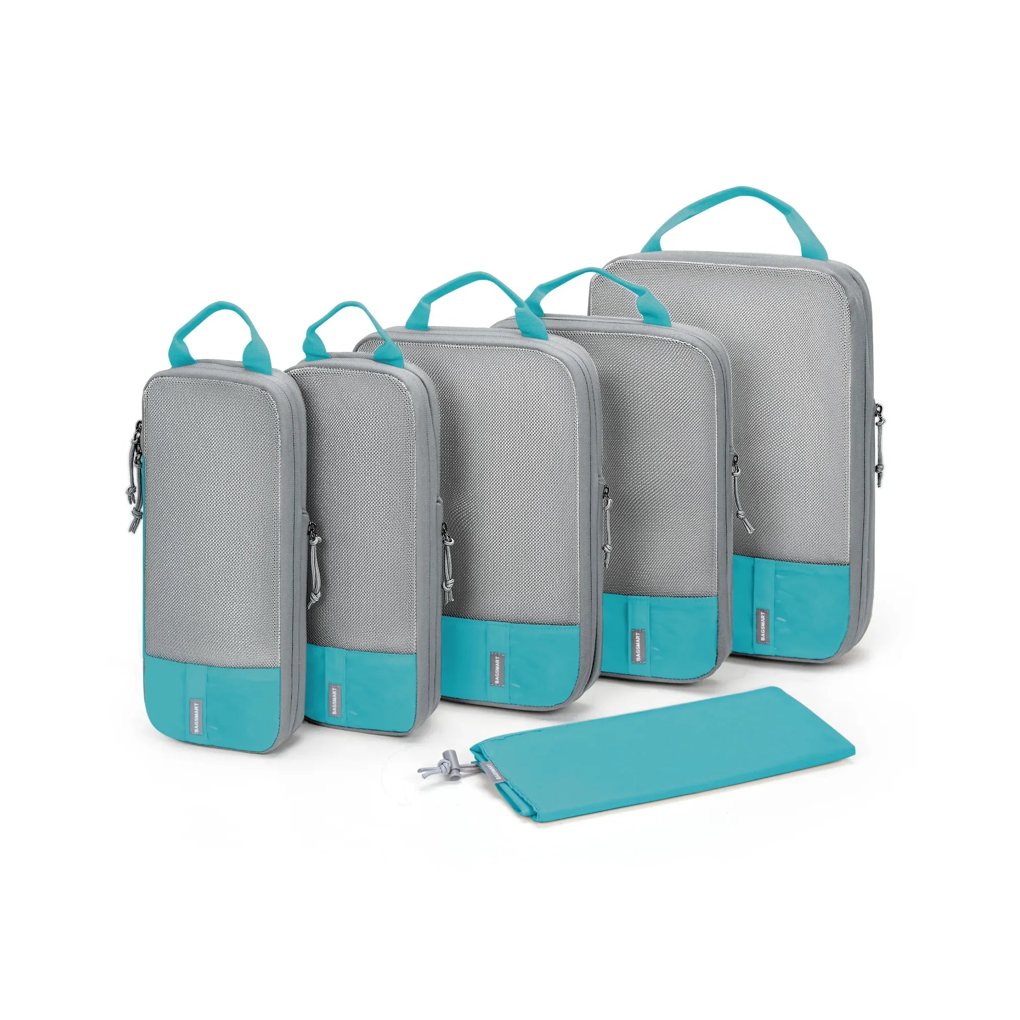 Bagsmart Compression Packing Cubes Travel Luggage Organizer