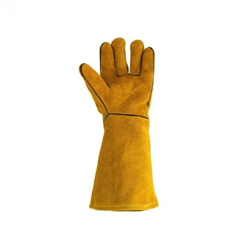 IndustrialGrade HeatResistant Welding Leather Gloves