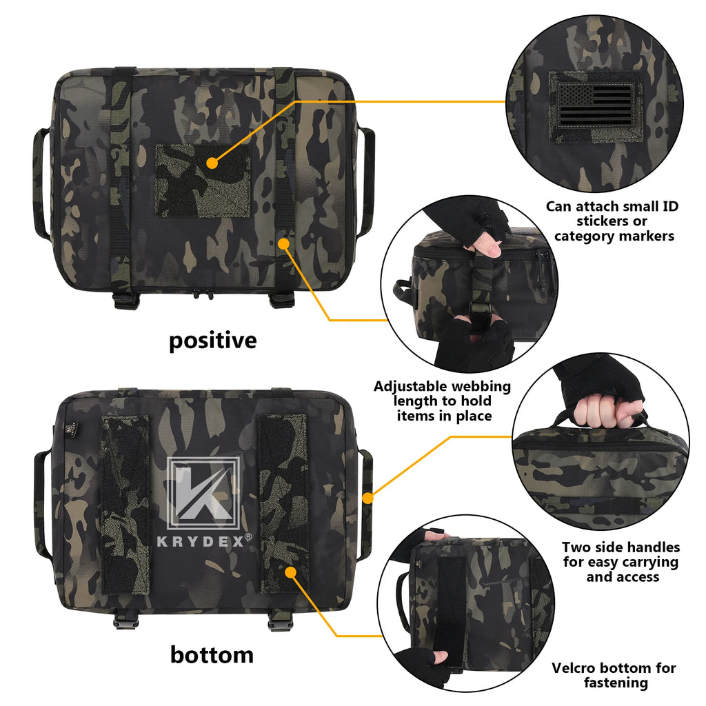 Krydex Tactical Waterproof Travel Packing Organizers