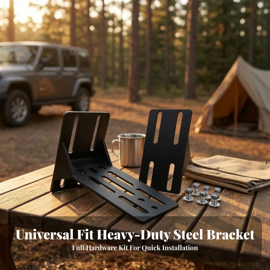Heavy Duty Adjustable Roof Rack Awning Brackets