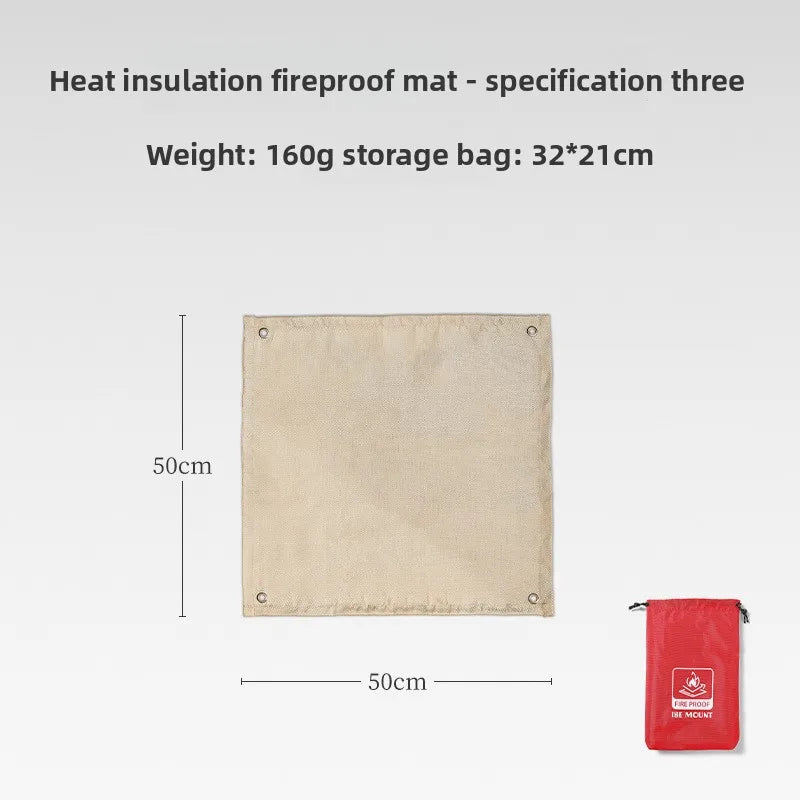 Compact Fireproof Camping Insulation Blanket