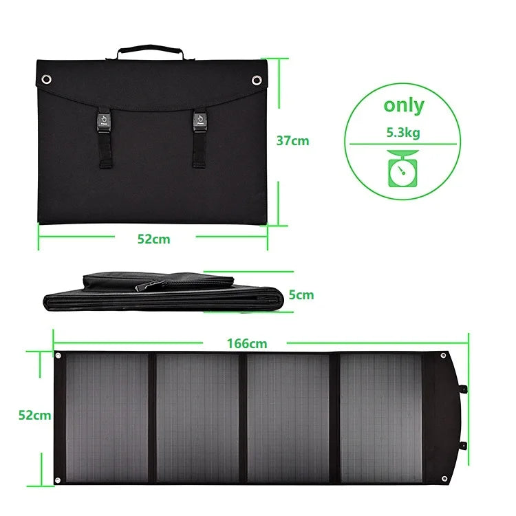 Foldable Solar Panel Blanket Weatherproof Adventurers