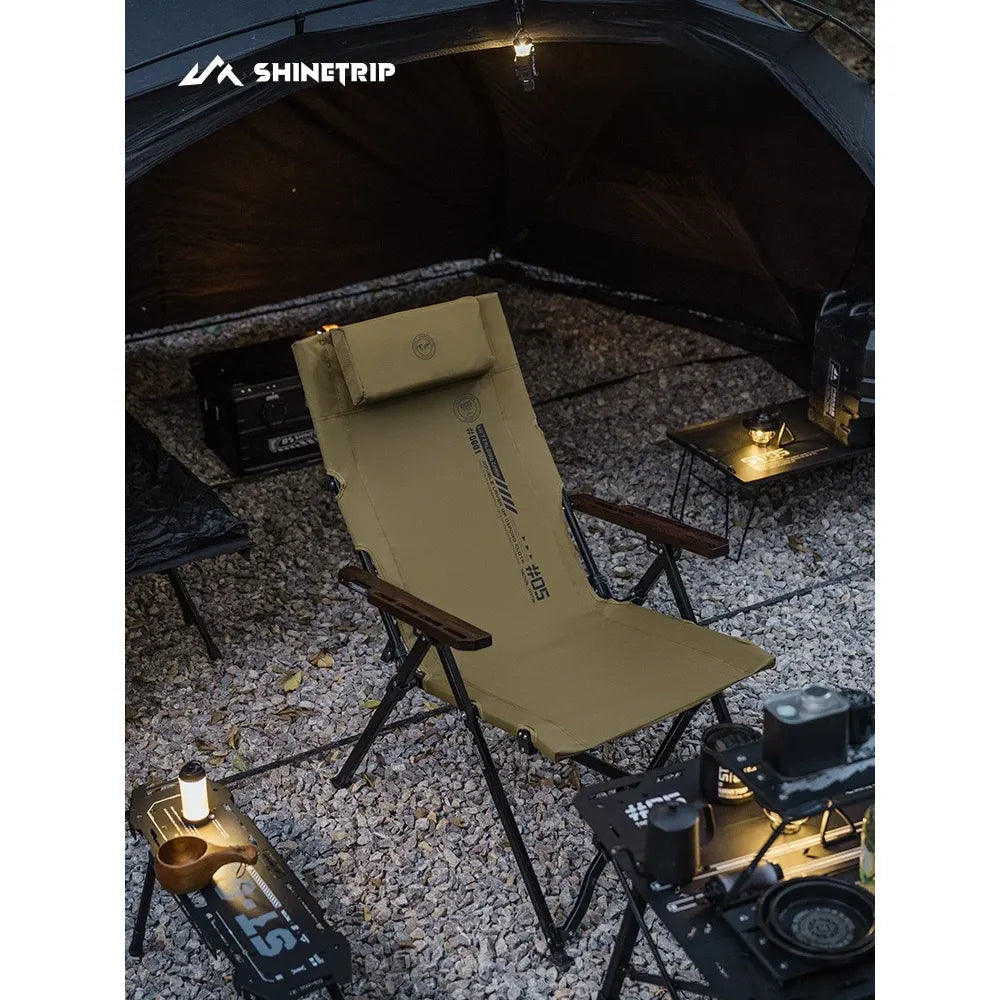 Lightweight Aluminum High Back Camping Chair