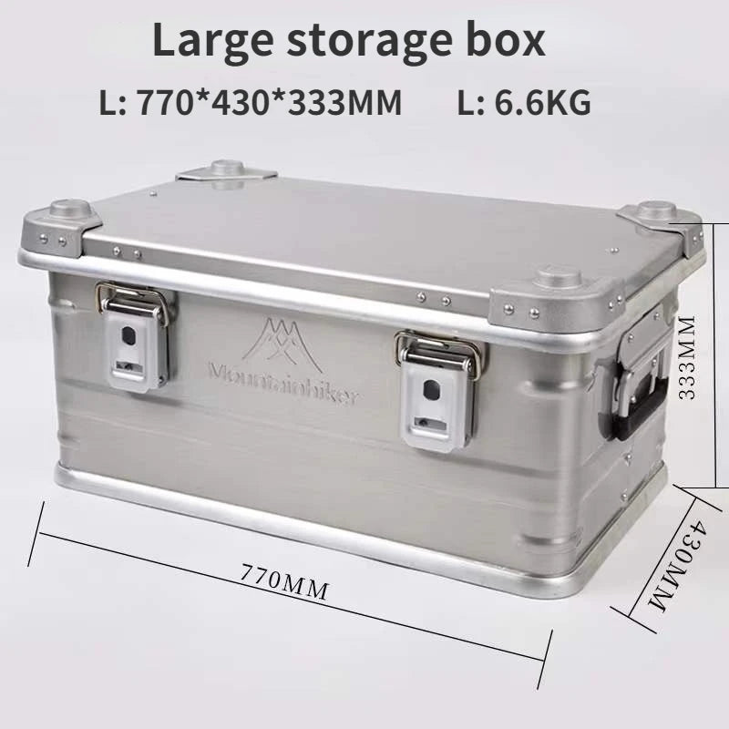 Mountainhiker Aluminum Outdoor Storage Box Large 60L
