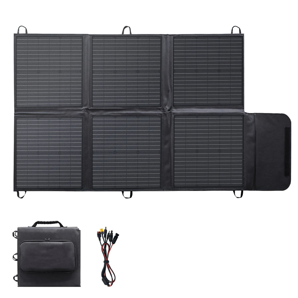 Portable Foldable Solar Panels 120W 200W 300W 400W Waterproof Outdoor