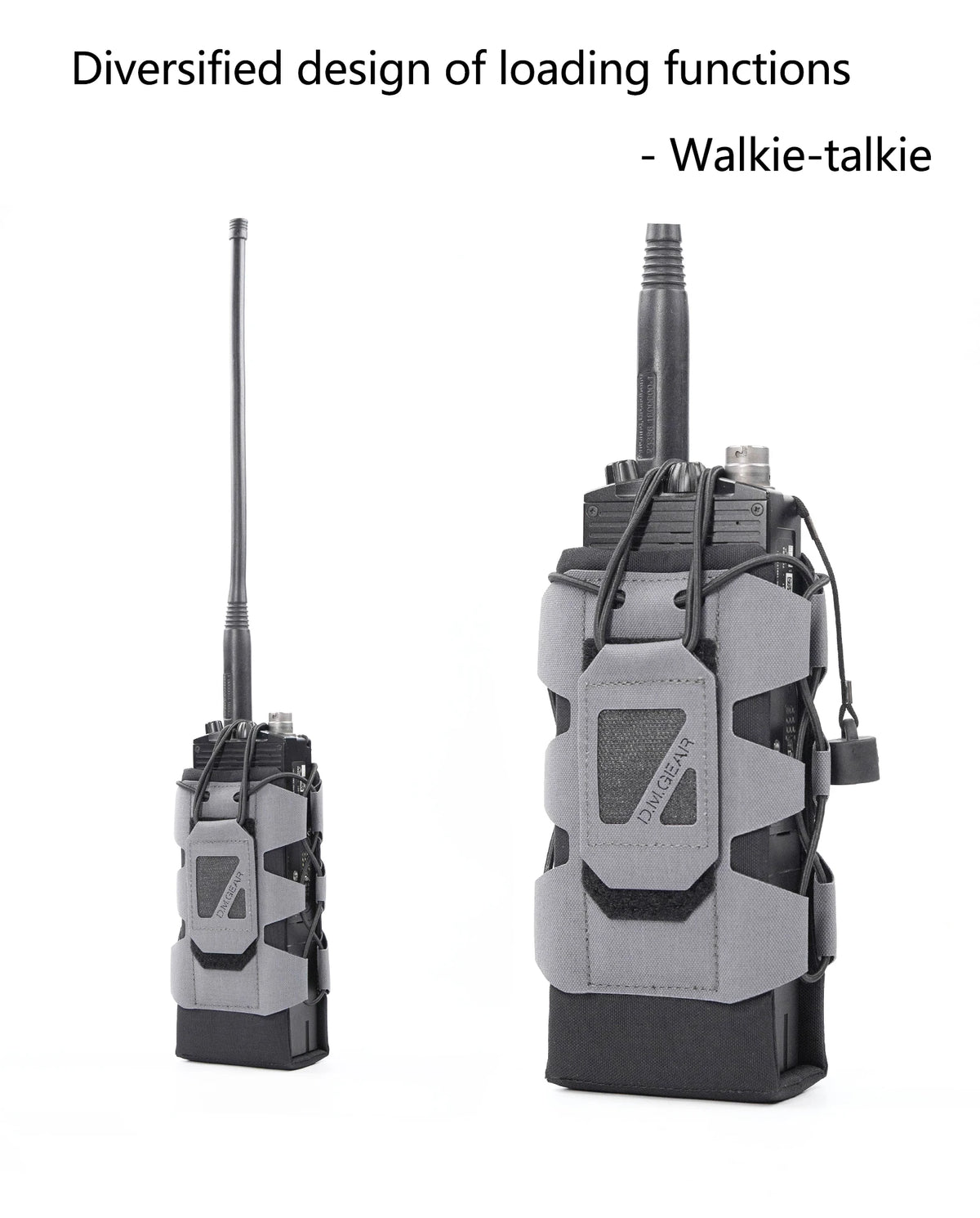 Tactical MOLLE Walkie Talkie Communication Holster