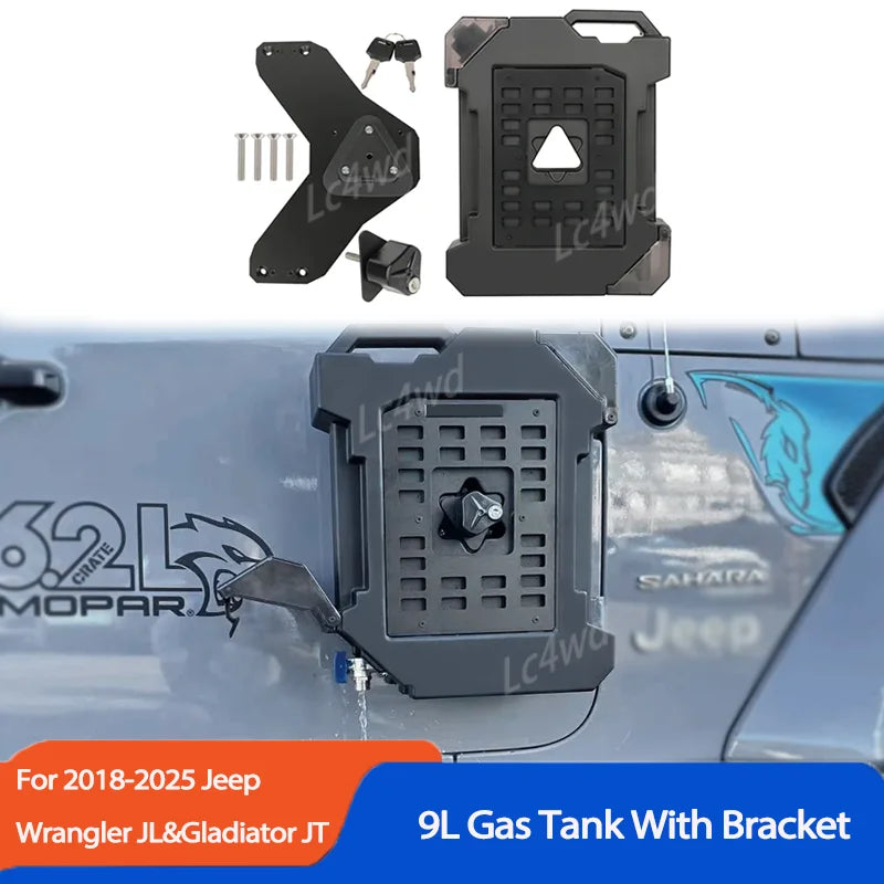 LC4WD 9L Water Can With Faucet For Wrangler