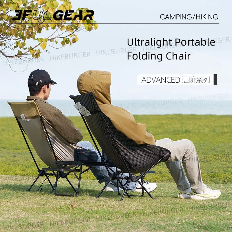 Ultralight Folding Camping Moon Chair.