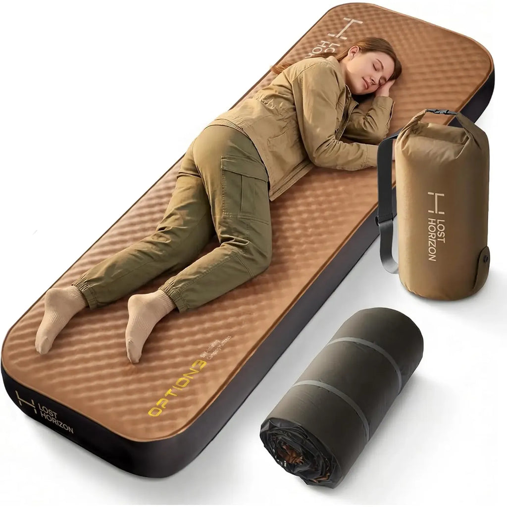 Self Inflating Camping Mattress UltraPremiumFoam Comfort