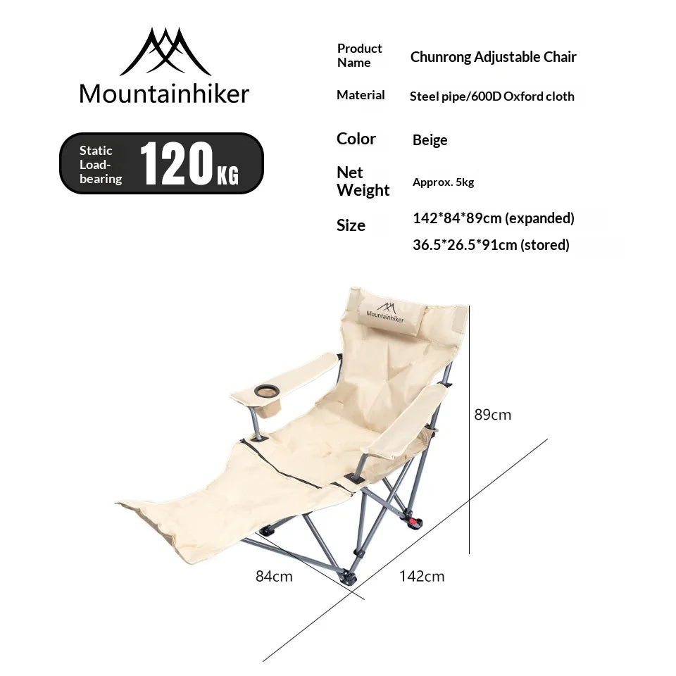 Mountainhiker Lightweight Folding Camping Chair Deluxe
